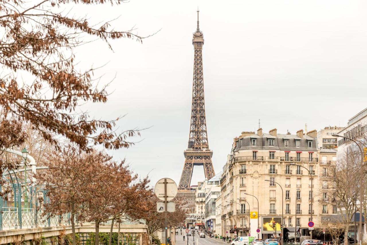 Cozy Apartment - Tour Eiffel - Viala II Paris Luaran gambar